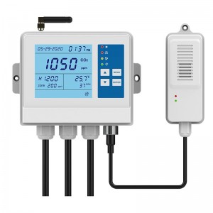 1600P CO2 Monitor and Controller for Greenhouse to Automatically Control Fan