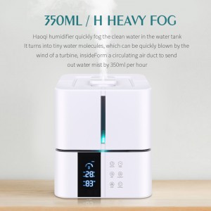 5L Ultrasonic Air Humidifier with UV or Silver Ion