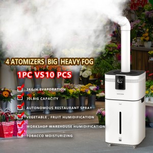 HOT 30L Commercial Industrial Humidifier with Wifi TUYA APP Heavy Fog