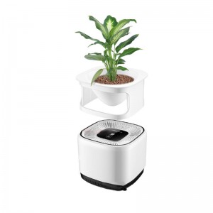 J009 Plant Air Purifier for Desktop with Composite Filter and UV