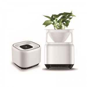 J009 Plant Air Purifier for Desktop with Composite Filter and UV