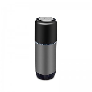 PS-300T1 Portable Aluminium Alloy Plasma Air Purifier for Car, Home, Office with USB Charger