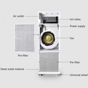 PS-501T6 Movable Plasma Air Sterilizer for Large Space