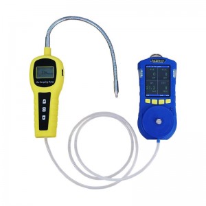 TFT Screen Portable Multi Gas Alarming Detector