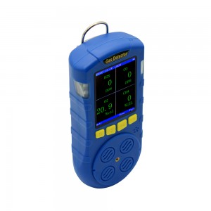 TFT Screen Portable Multi Gas Alarming Detector