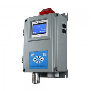 Wall-mounted LCD Display Multi Gas Alarming Detector